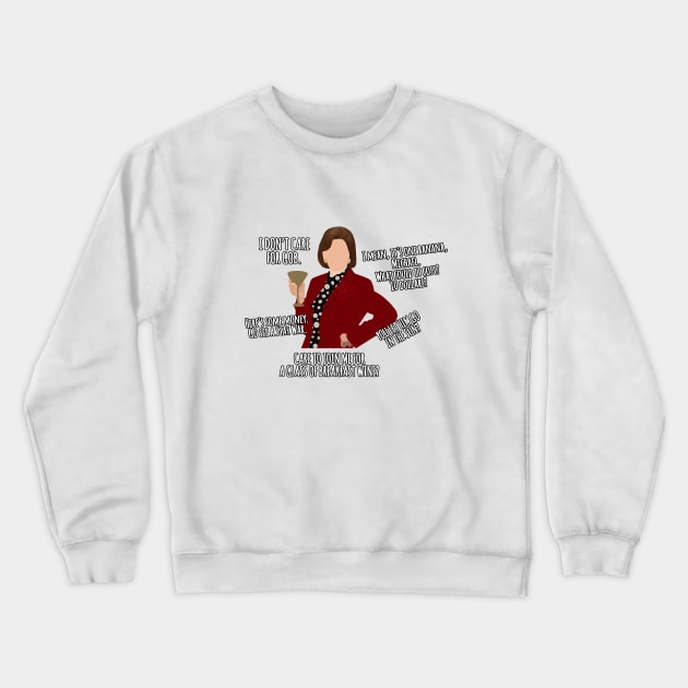 lucille bluth Crewneck Sweatshirt by aluap1006